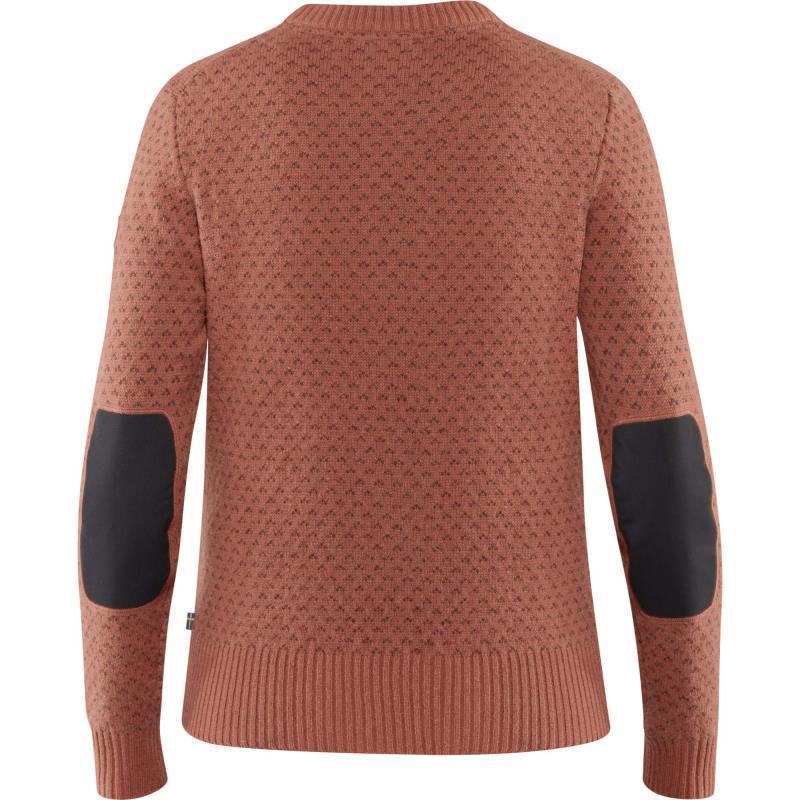 Ovik Nordic Sweater - Womens - Terracotta Pink 2
