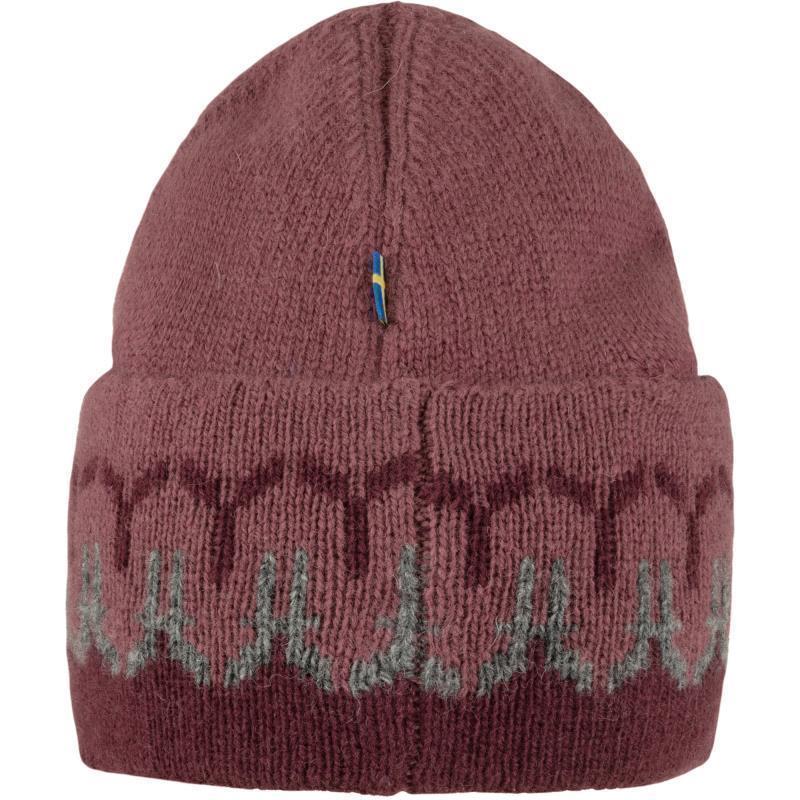 Ovik Path Knit Beanie - Dark Garnet / Mesa Purple 3