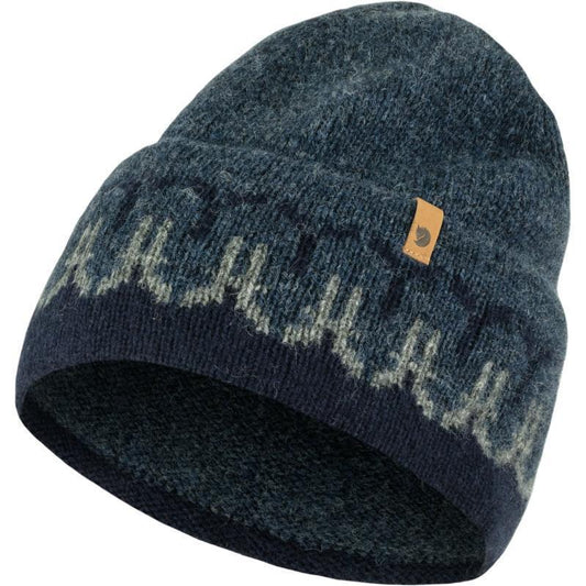 Ovik Path Knit Beanie - Dark Navy / Navy 1