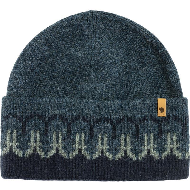 Ovik Path Knit Beanie - Dark Navy / Navy 2