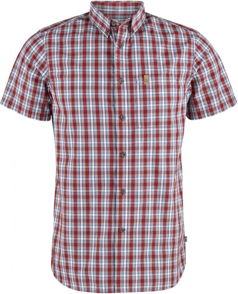 Ovik SS Shirt - Mens - Deep Red 1