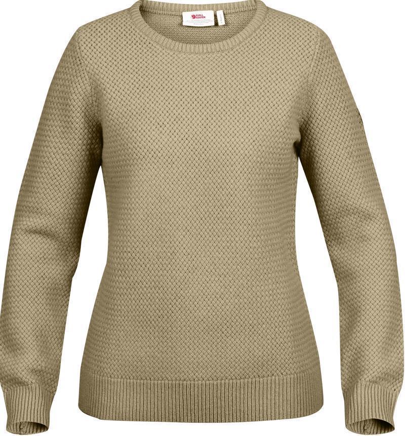 Ovik Structure Sweater - Womens - Sand 1