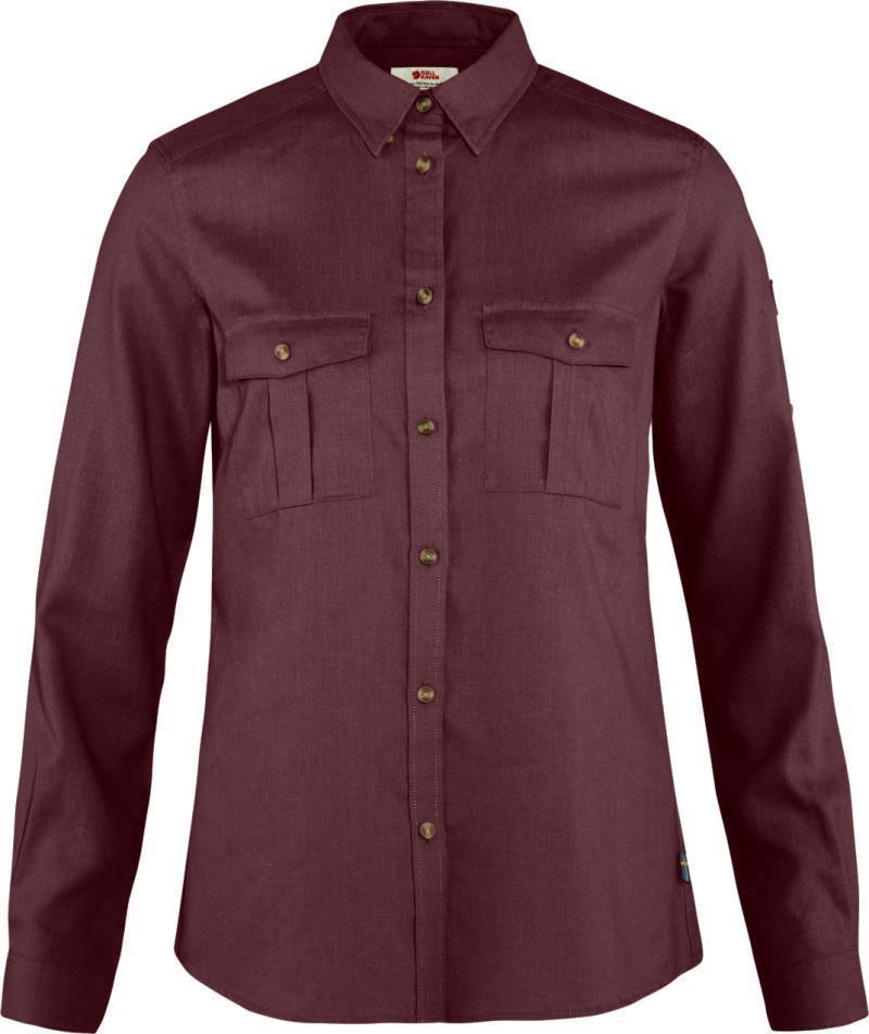 Ovik Travel LS Shirt - Womens - Port 1