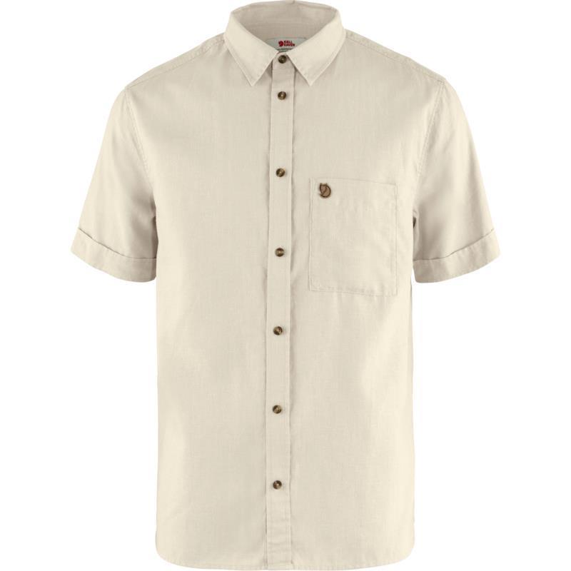 Ovik Travel SS Shirt - Mens - Chalk White 1