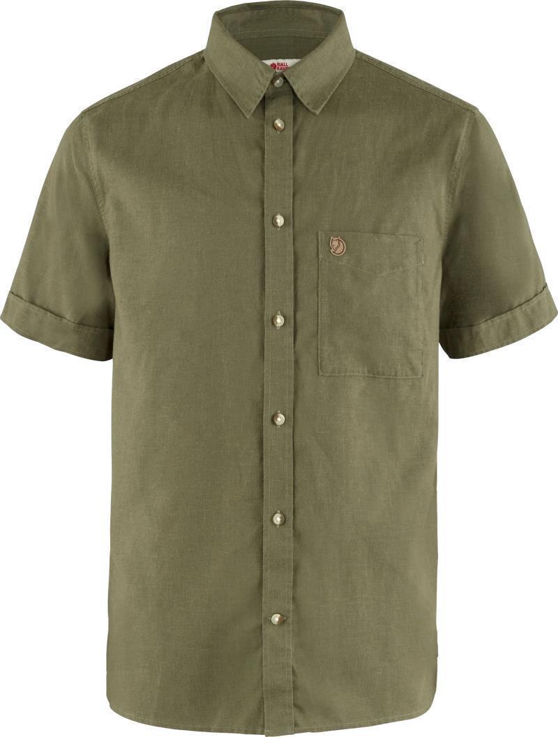 Ovik Travel SS Shirt - Mens - Green 1