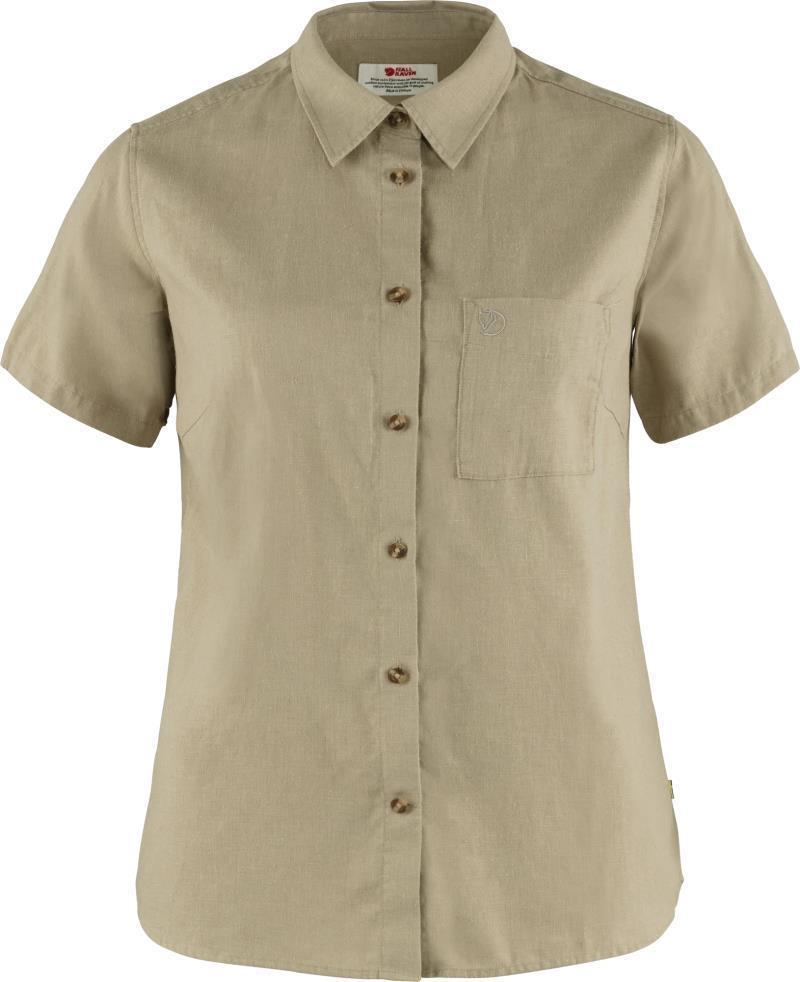 Ovik Travel SS Shirt - Womens - Sand Stone 1