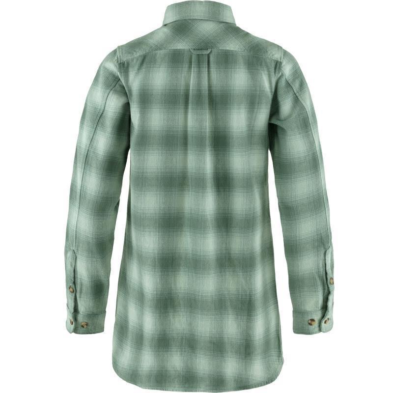 Ovik Twill LS Shirt - Womens - misty green / patina green 1