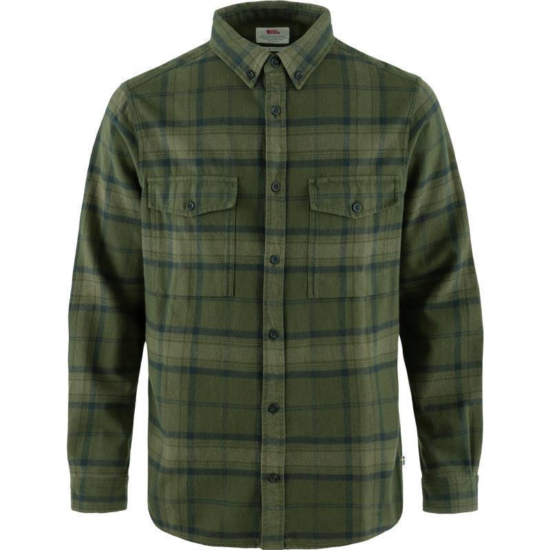 Ovik Twill Shirt - Mens - deep forest / green 1