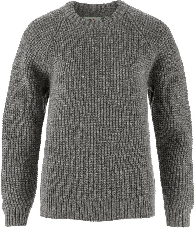 Ovik Waffle Knit - Womens - grey 1