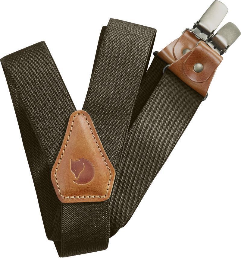 Singi Clip Suspenders - Dark Olive 1