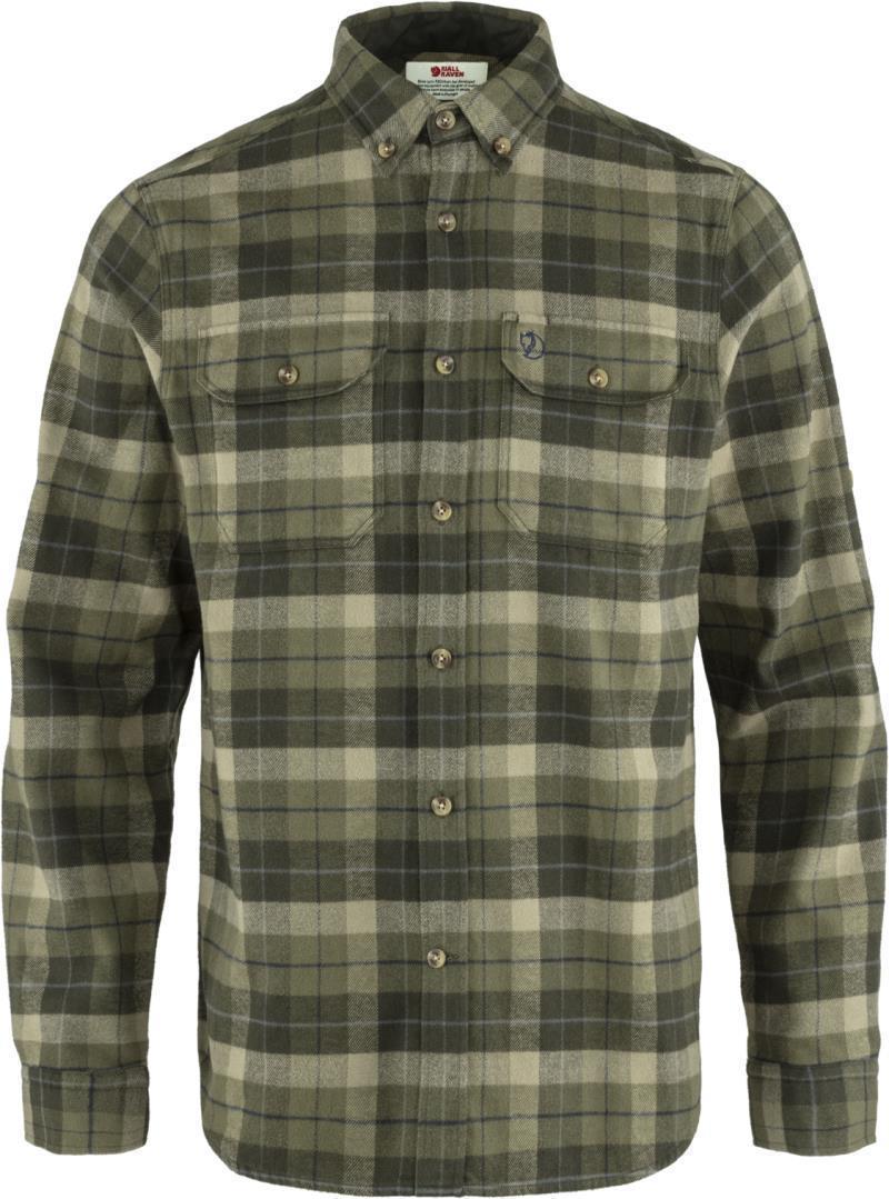Singi Heavy Flannel Shirt - Mens - Green / Deep Forest 1