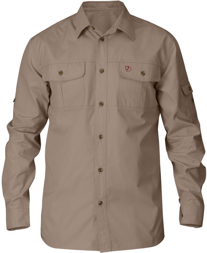 Singi Trekking LS Shirt - Mens - Dark Sand 1