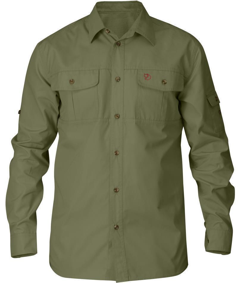 Singi Trekking LS Shirt - Mens - Green 1