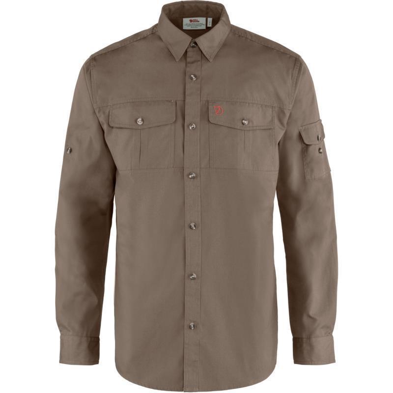 Singi Trekking LS Shirt - Mens - Suede Brown 1