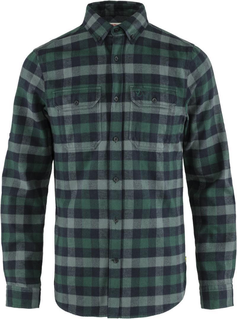Skog Shirt - Mens - Arctic Green / Dark Navy 1