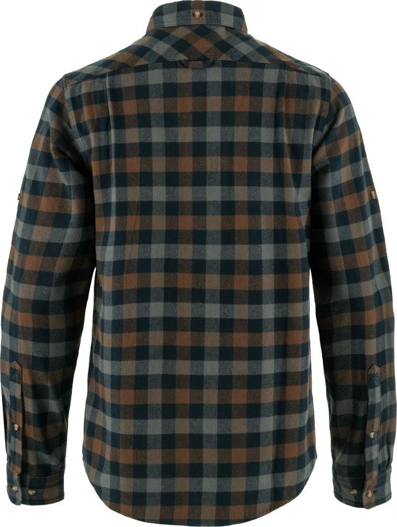 Skog Shirt - Mens - dark navy / dark oak 1