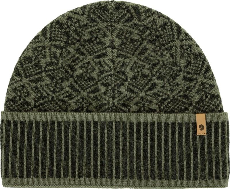 Snow Beanie - deep forest 1
