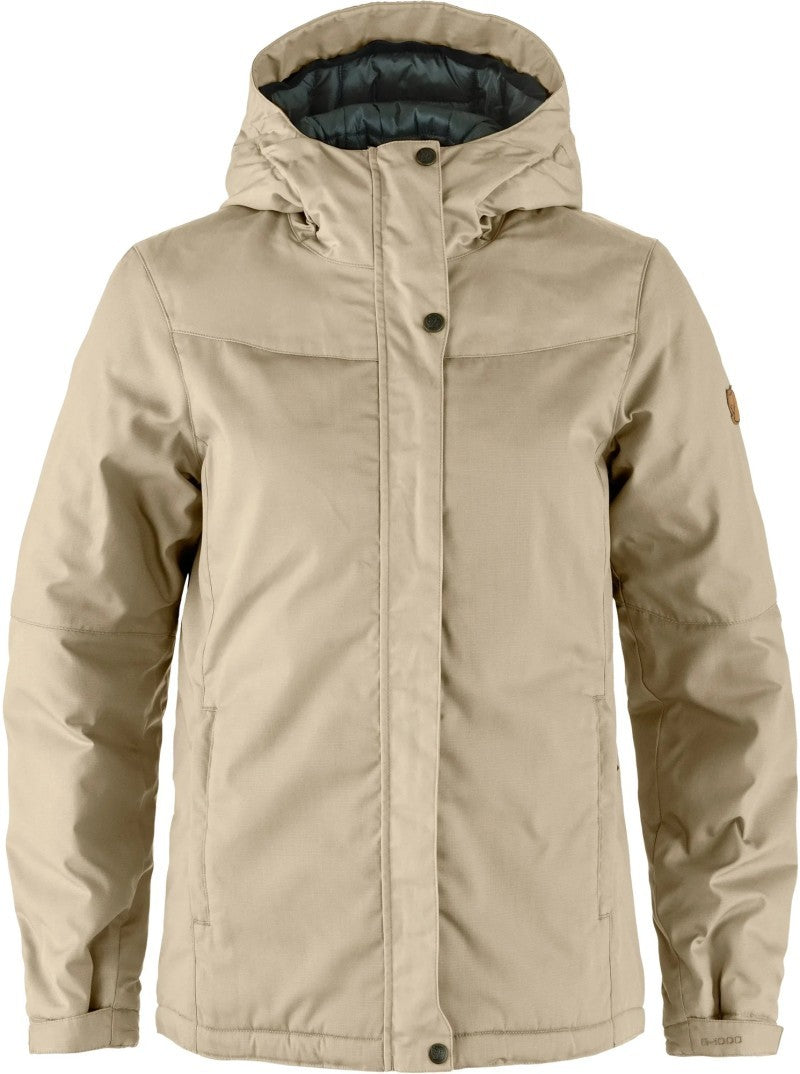 Stina Padded Jacket - Womens - fossil 1