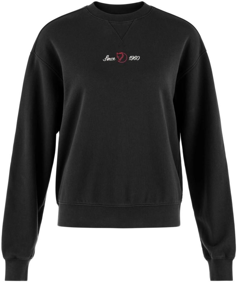 Vardag Crew Neck Sweater - Womens - black 1