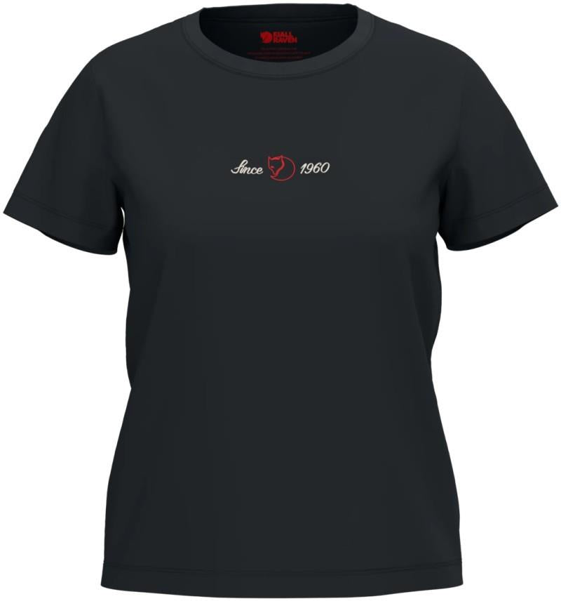 Vardag Embroidery T-Shirt - Womens - black 1