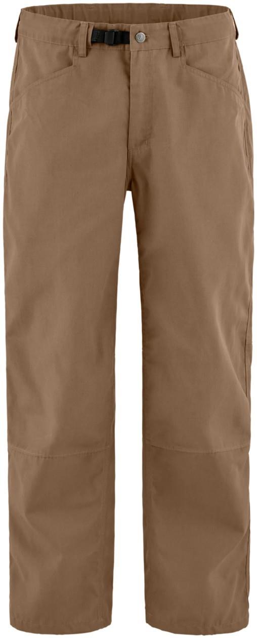 Vardag Hemp Trousers - Mens - wood brown 1