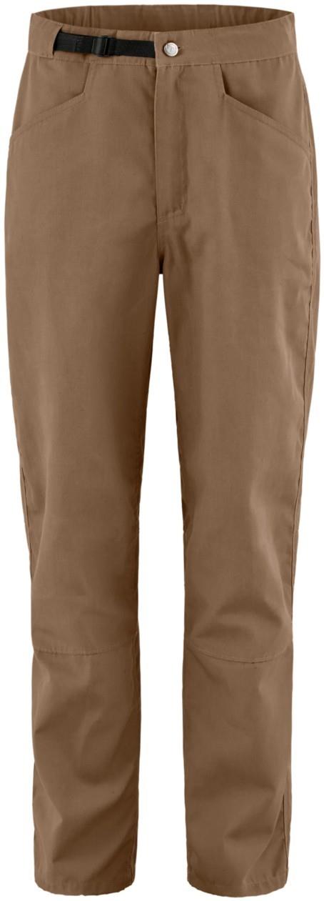 Vardag Hemp Trousers - Womens - wood brown 1