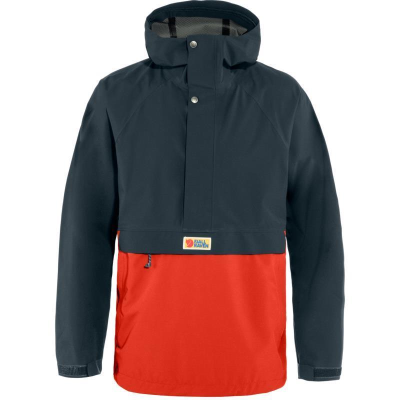 Vardag Hydratic Anorak - Mens - Dark Navy / Flame Orange 1