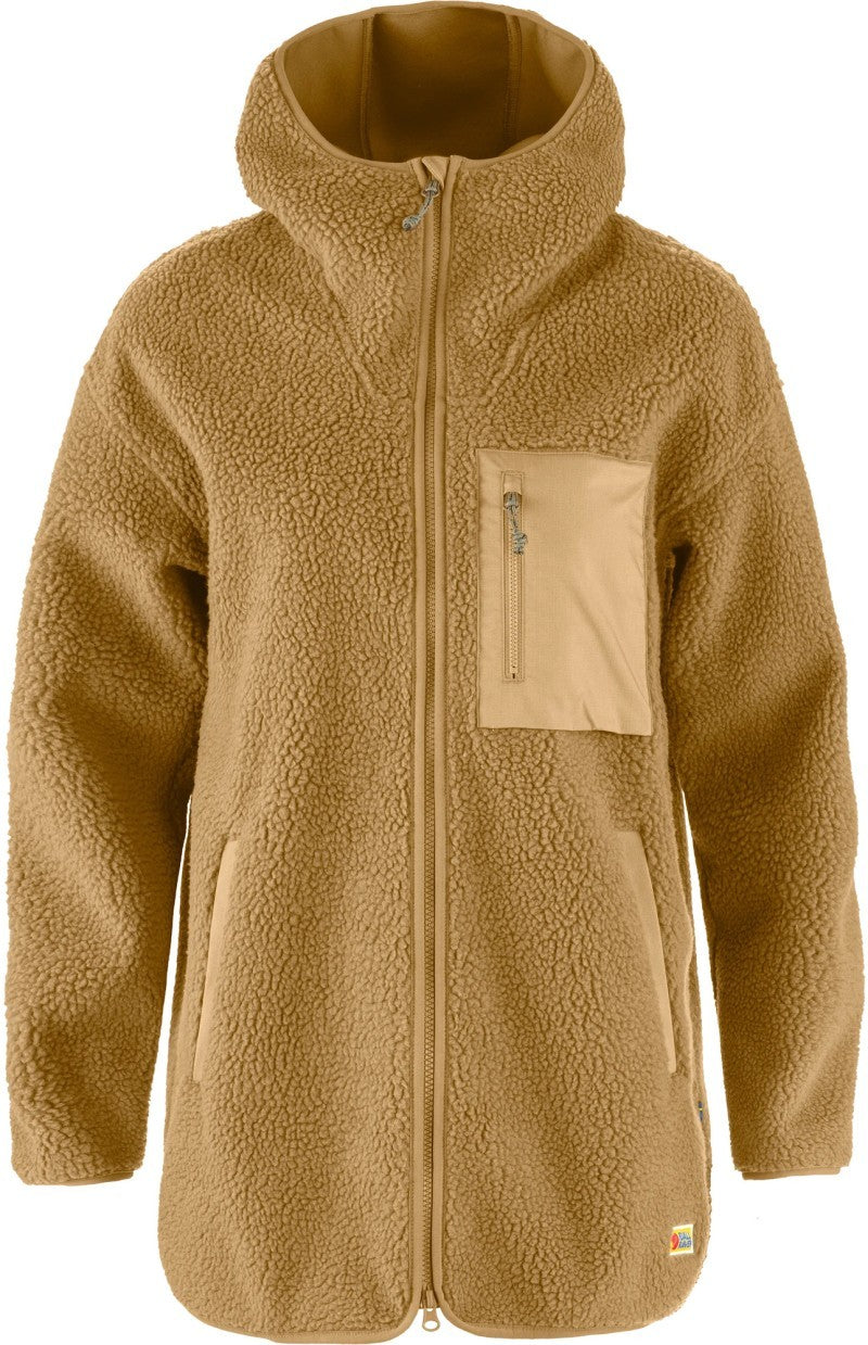 Vardag Pile Fleece Long - Womens - buckwheat brown 1