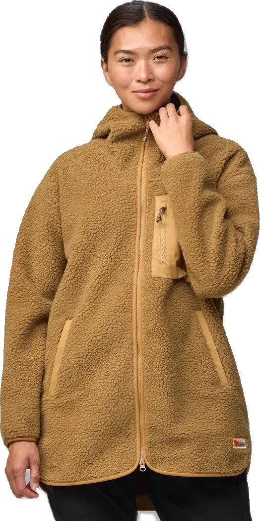 Vardag Pile Fleece Long - Womens - buckwheat brown 1