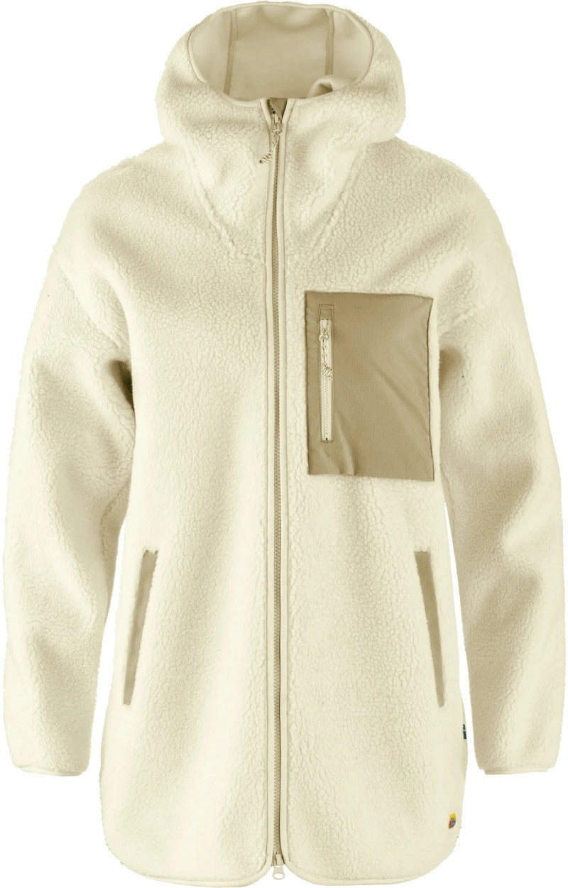 Vardag Pile Fleece Long - Womens - chalk white 1