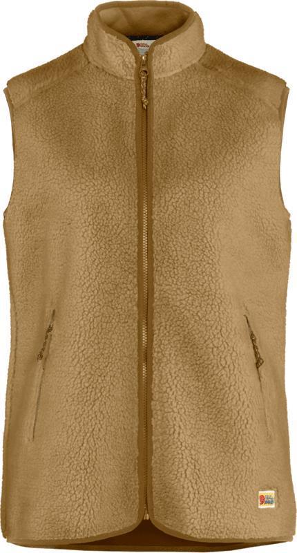 Vardag Pile Fleece Vest - Womens - Buckwheat Brown 1