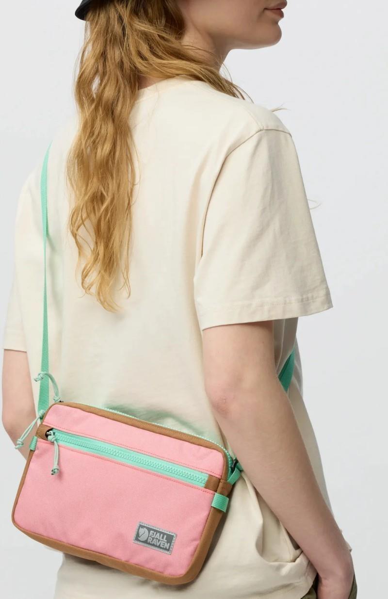 Vardag Pocket Large - poppy pink / khaki dust 1