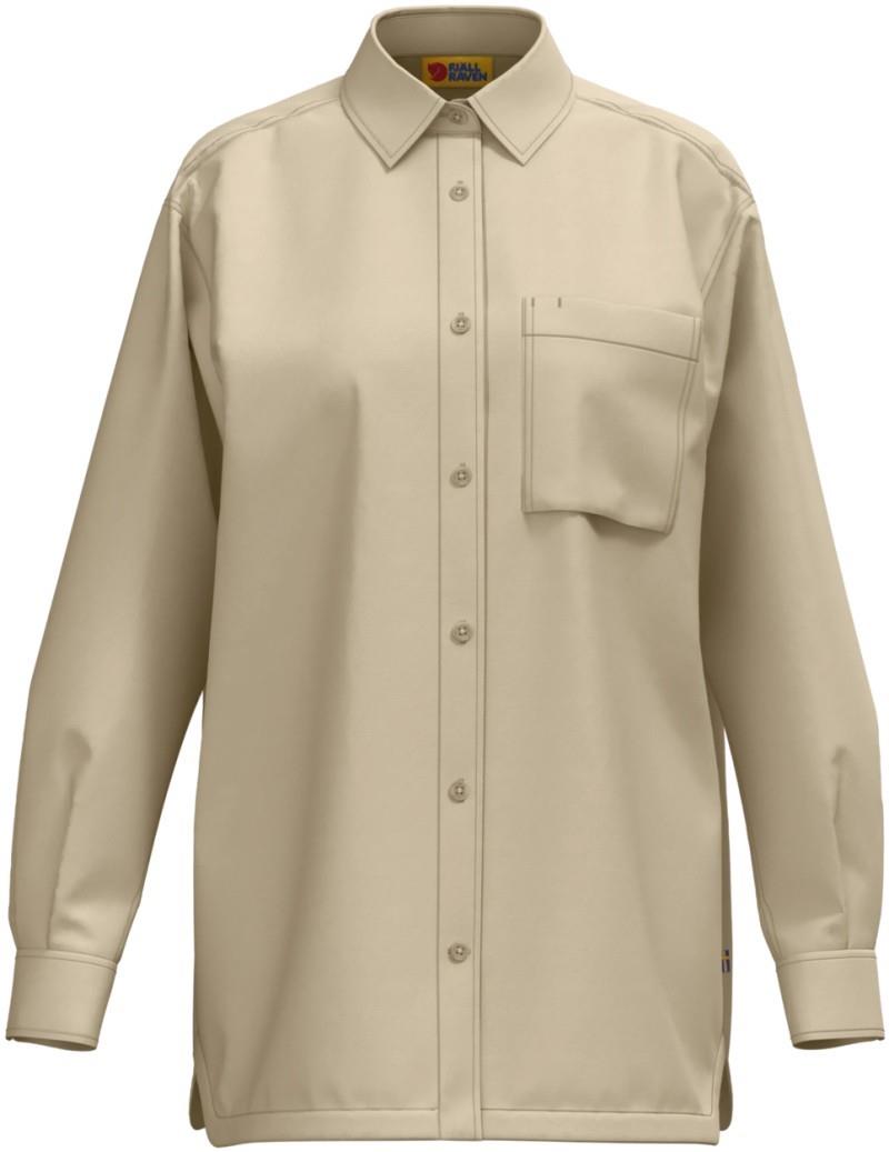 Vardag Relaxed Shirt - Womens - fossil 1