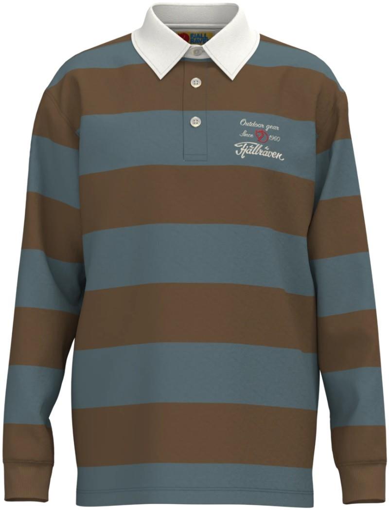 Vardag Rugby Shirt - Mens - wood brown / nimbus blue 1