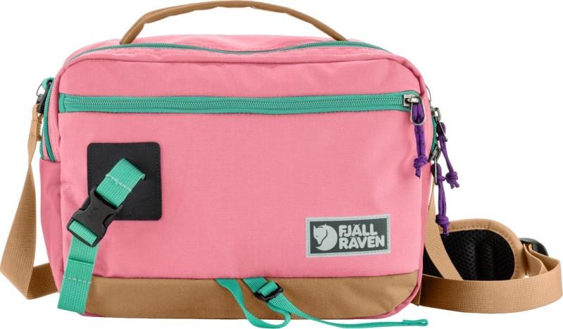 Vardag Shoulder Bag 6 - poppy pink / khaki dust 1
