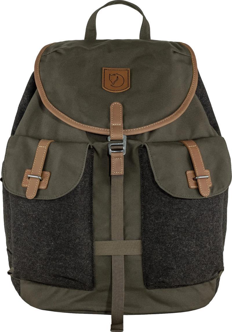Varmland Rucksack - Dark Olive / Brown 1