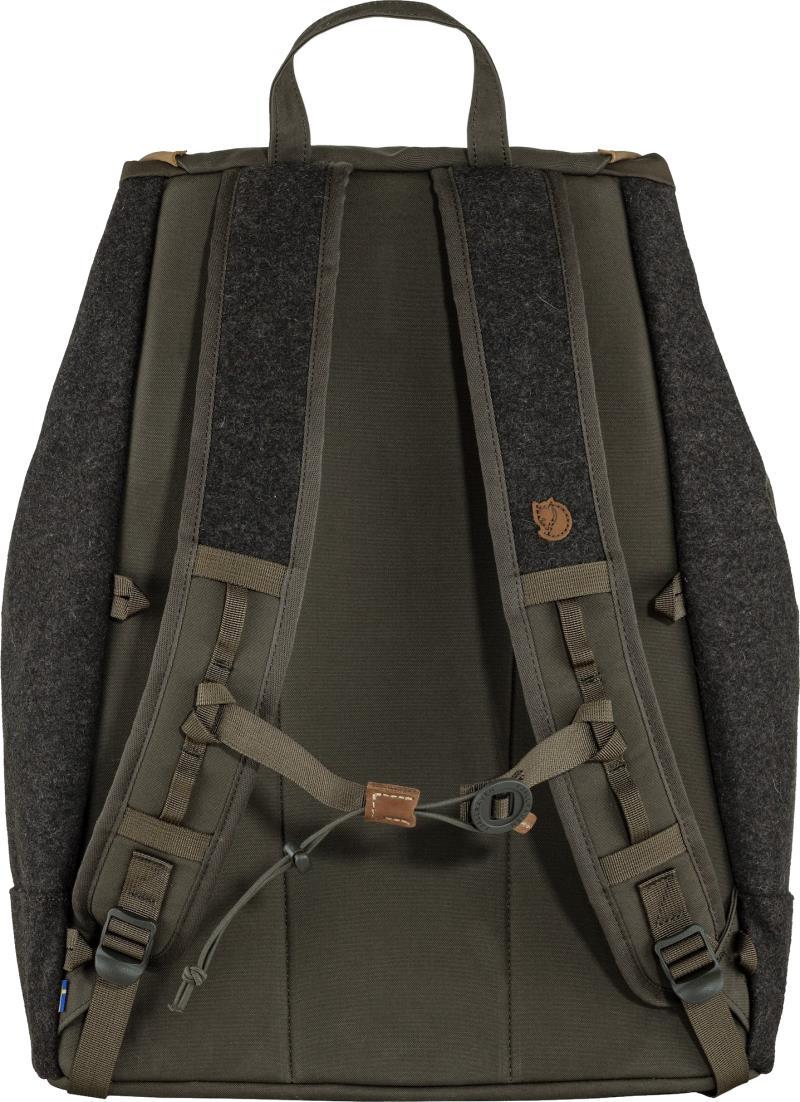Varmland Rucksack - Dark Olive / Brown 2