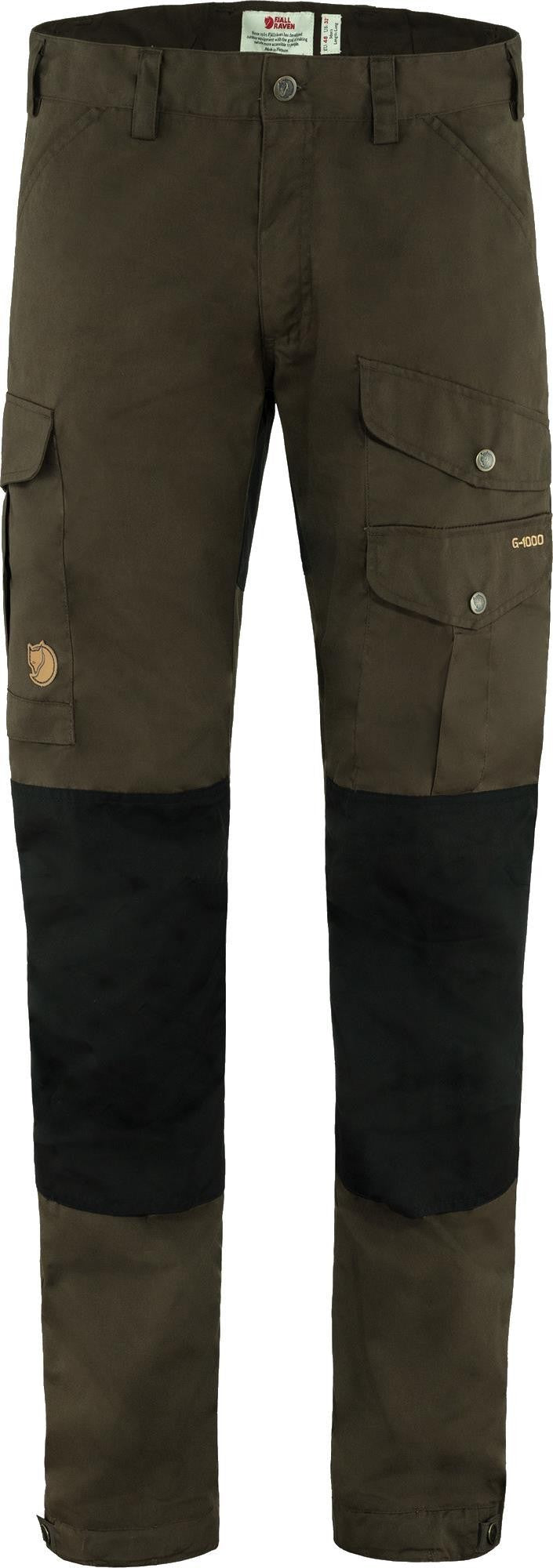 Vidda Pro Trousers, Long - Mens - dark olive / black 1