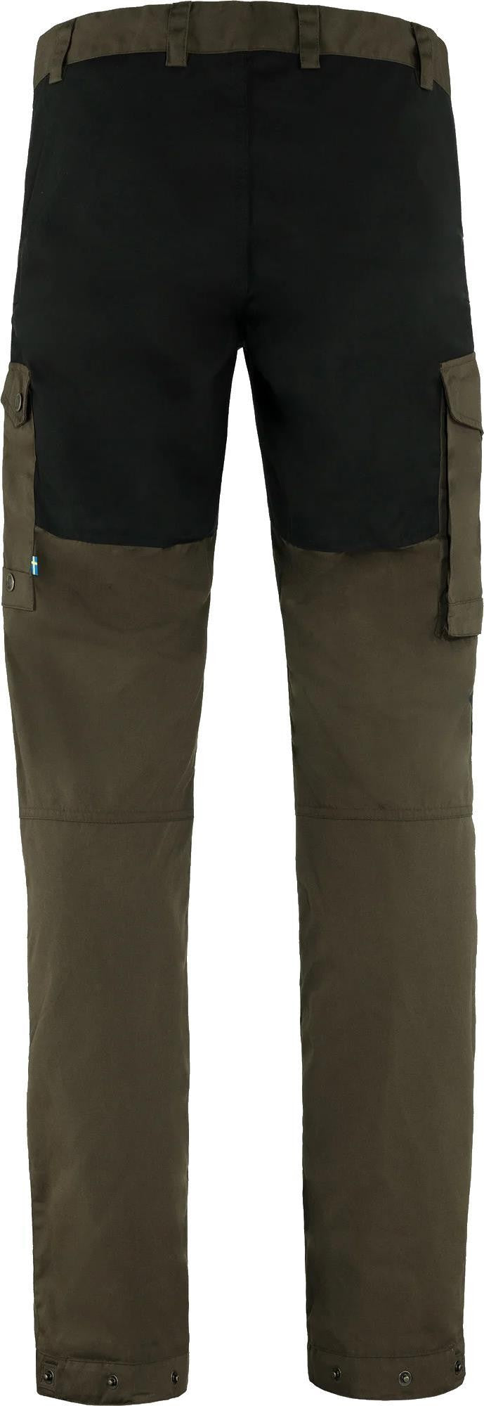 Vidda Pro Trousers, Long - Mens - dark olive / black 1