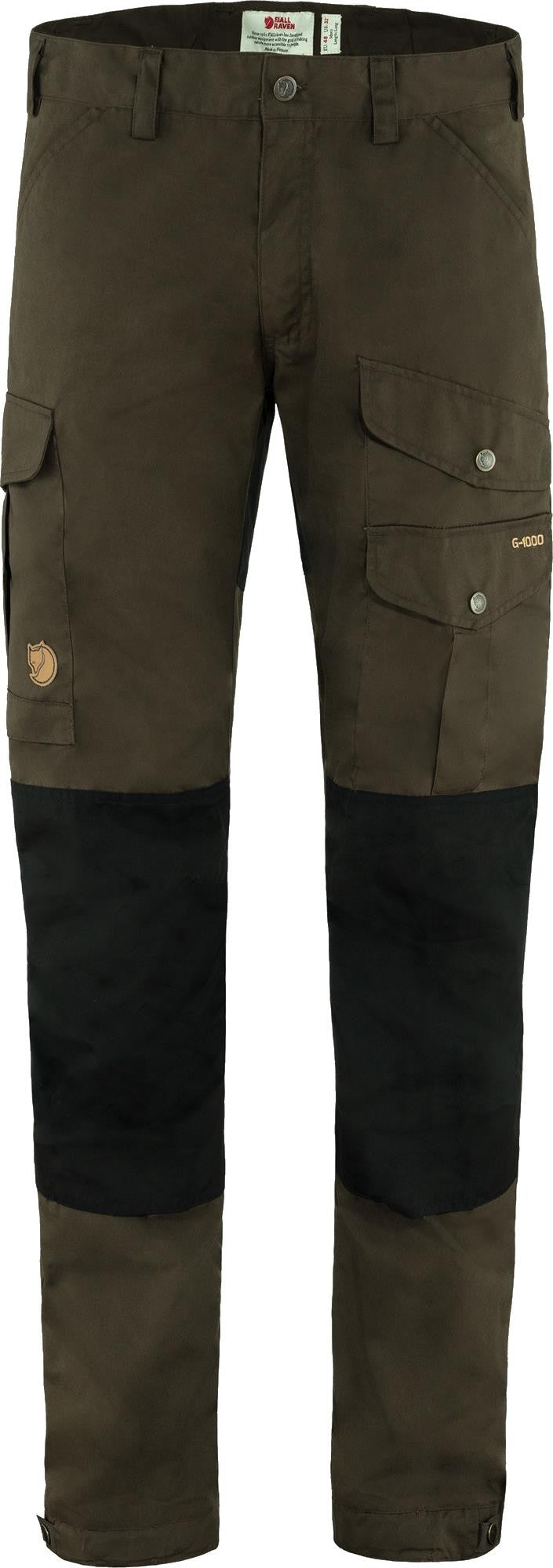 Vidda Pro Trousers, Short - Mens - dark olive / black 1
