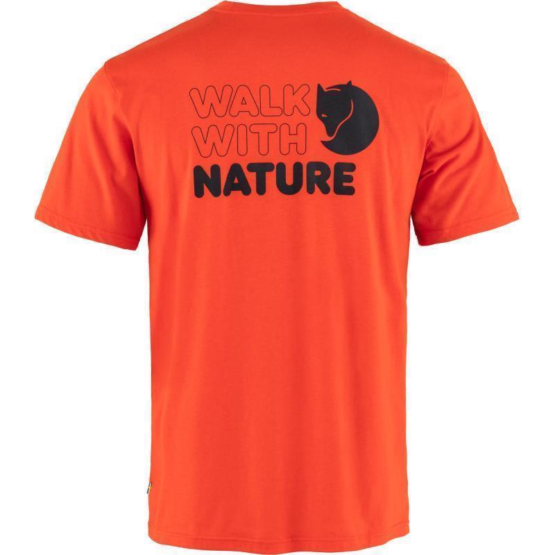 Walk With Nature T-Shirt - Mens - Flame Orange 2