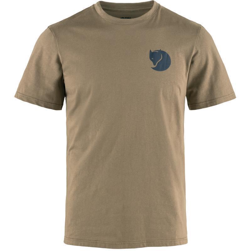 Walk With Nature T-Shirt - Mens - Suede Brown 1