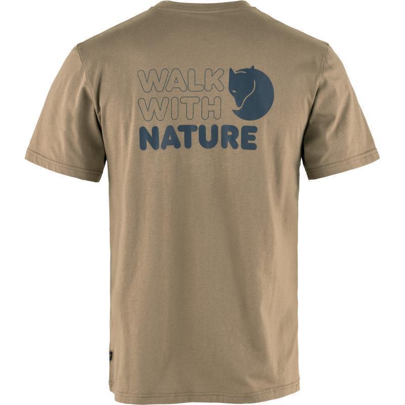 Walk With Nature T-Shirt - Mens - Suede Brown 2