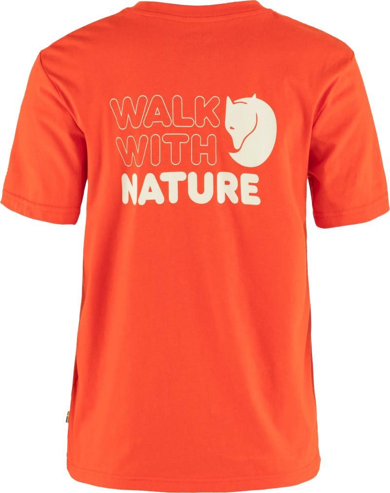 Walk With Nature T-Shirt - Womens - Flame Orange 2