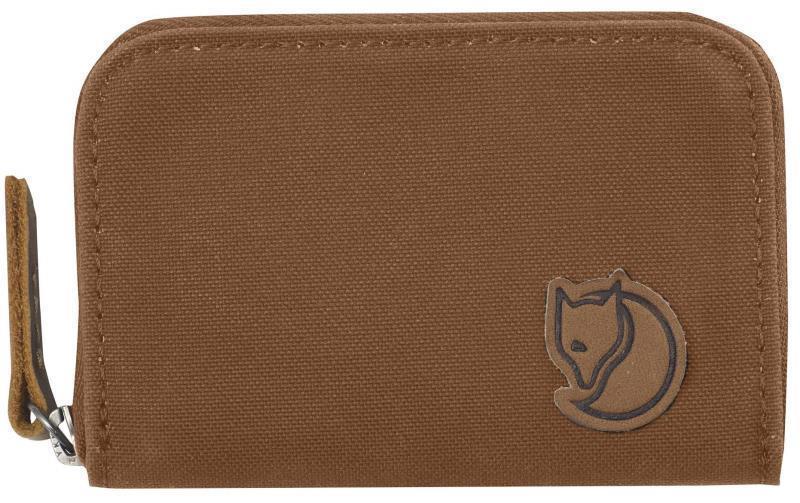 Zip Card Holder - Chestnut 1