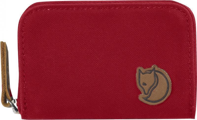 Zip Card Holder - Deep Red 1