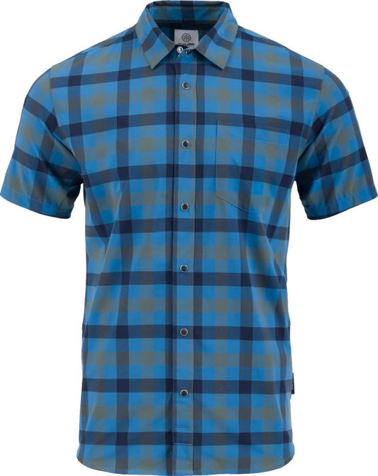 Anderson Shirt - Mens - laguna / night plaid 1
