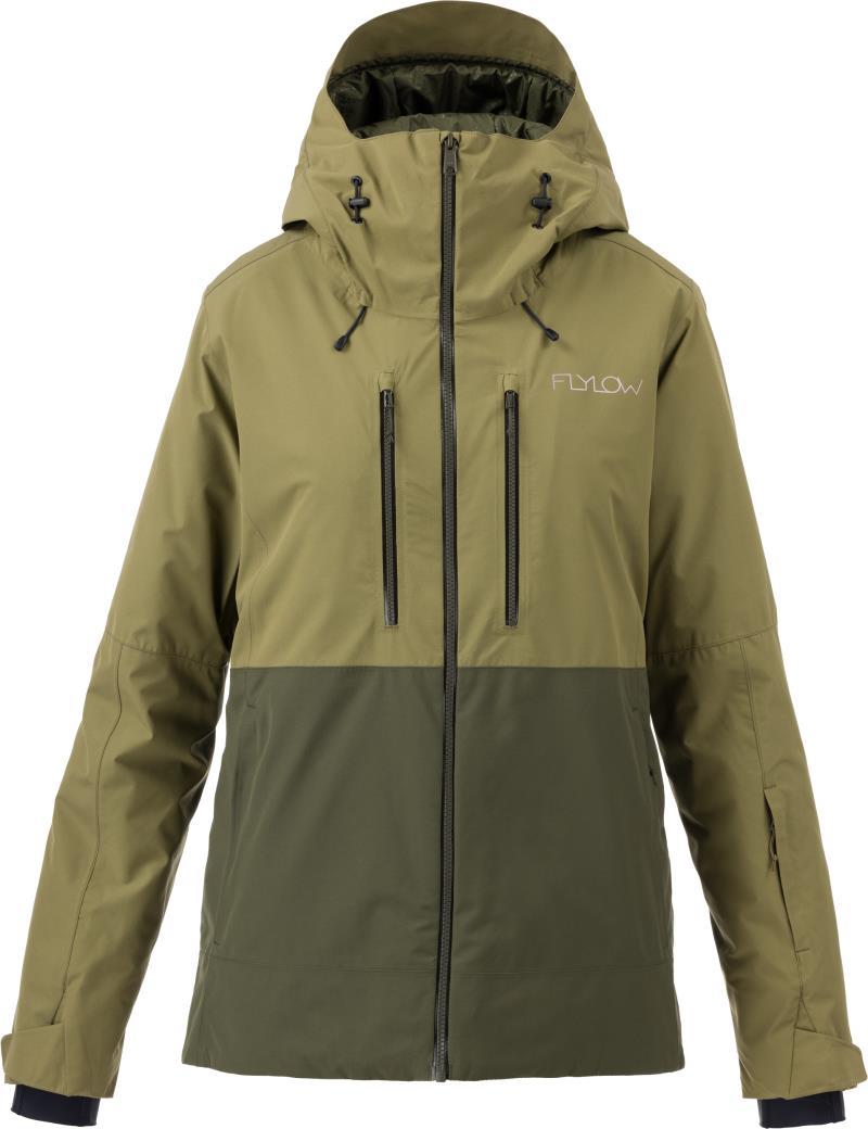 Avery Jacket - Womens - capers / evergreen 1