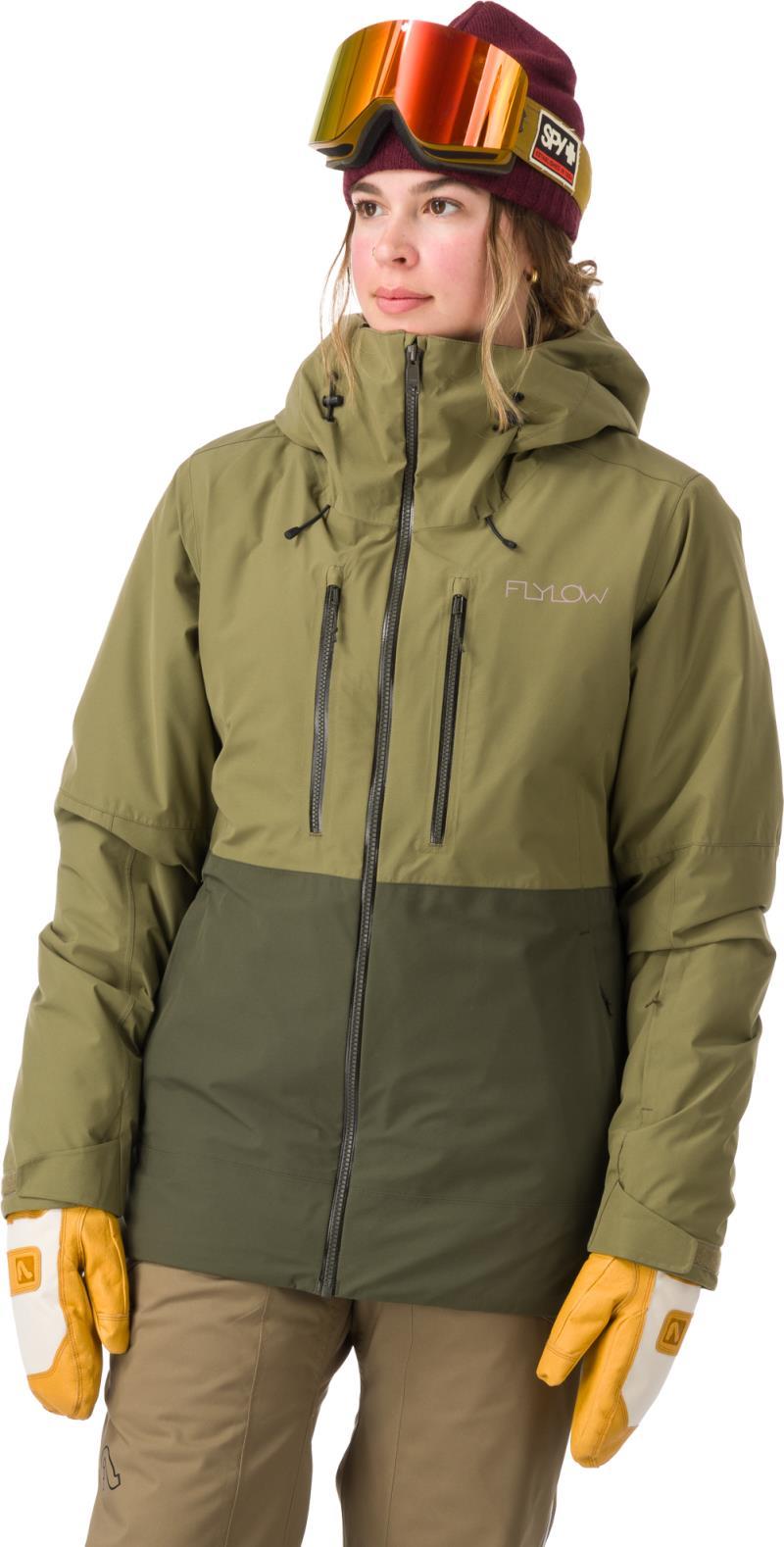Avery Jacket - Womens - capers / evergreen 1