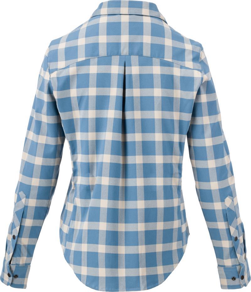 Brigitte Tech Flannel - Womens - vintage blue 1